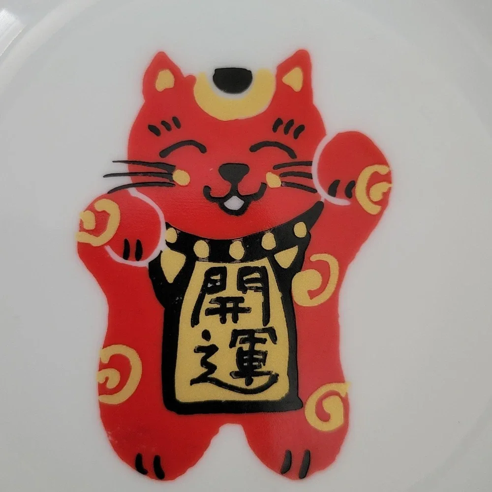 Mino ware Japanese Ceramic Sauce Plates (5) 3.5